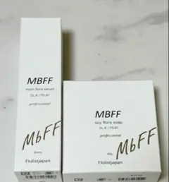 MBFFmomfloraserum&soyflora soap セット - メルカリ