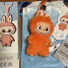 正規品 Labubu PIN FOR LOVE 【 Z 】イニシャルミニラブブ
