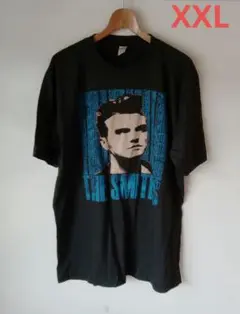 00s The Smiths ザ・スミス モリッシー 大判 ムービーtシャツ 黒 古着 00s The Smiths Morrissey 「You Have Killed Me」 フォト