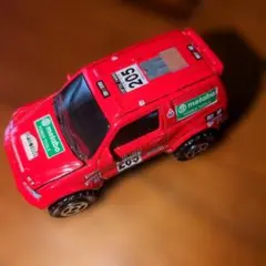 u*8様 majorette 三菱パジェロ ダ·カールラリー仕様1/58　赤色