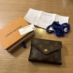 ルイヴィトン　ポルトフォイユ・ヴィクトリーヌ　三つ折り財布　ウォレット