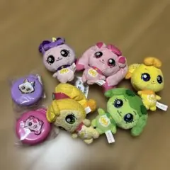 キラキラキャッチ！ティニピン ぬいぐるみ全4種コンプ　ふわふわぬいぐるみのサムネイル
