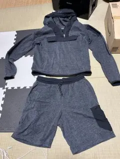 UNDER ARMOUR ジャージ上下セット グレー Mサイズ