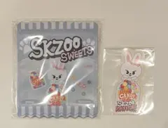 スキズ SKZOO オンラインくじ リービット リノ ジップバッグ＆ステッカー