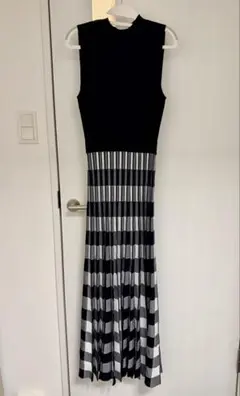 ノースリーブロングニットワンピース サイズ36