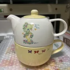 水森亜土★ティーポット＆マグカップ ❹
