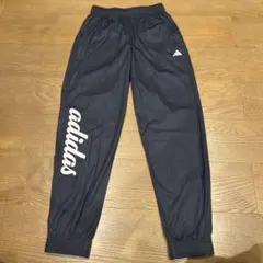 新品 アディダス adidas キッズ・ロングパンツ150cm ネイビー