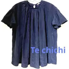 Te chichi バタフライスリーブ ブラウス
