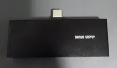 サンワサプライ USB Type-Cハブ ADR-5TCSDP3BKのサムネイル
