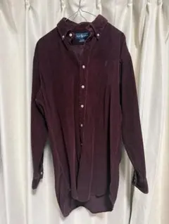 ラルフローレン コーデュロイ 長袖シャツ