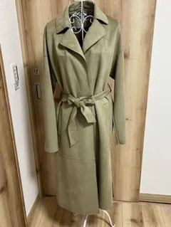 次の値下2日後‼️ZARA オリーブグリーン ロングコート