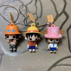 ワンピース キャラクター ストラップ 3個セット