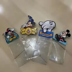 ディズニーキャラクタークリアクリップセット
