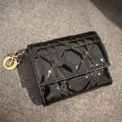 Christian Dior 三つ折り財布　レザーのサムネイル