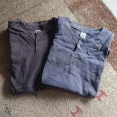 Jackman ヘンリーネックTシャツ 2枚セットのサムネイル