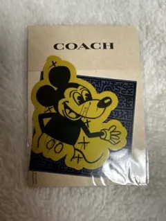 COACH コーチ ミッキーマウス 非売品　ステッカー　キースヘリング