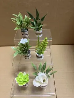 クラフトバンドミニチュア　植物