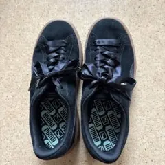PUMA Suede ブラック スニーカー
