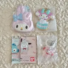 Sanrio characters 手作りおやつチャーム めじるしアクセサリー