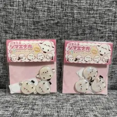 ぽてもち シマエナガ デコレーションシール 3個入り 2点セット