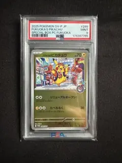 フクオカのピカチュウ P スカーレット&バイオレットスペシャルBOX