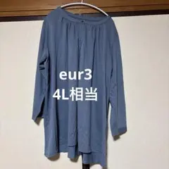 eur3 レディース長袖シャツ チュニック