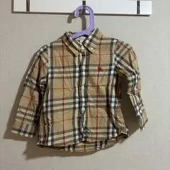 Burberry チェック柄シャツ S