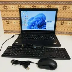 Y144 LENOVOノートパソコンWEBカメラi5高速SSD Window11 Lenovo Corei5 メモリ8GB SSD128GB Webカメラ DVD Windows11