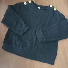 トップス　黒 95cm