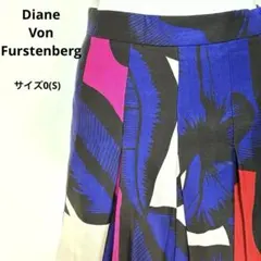 Diane Von FurstenbergフレアスカートシルクサイズS【248】のサムネイル