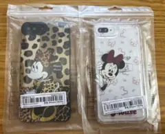 ミニーマウス iPhone 7/8plus ケース 2点セット