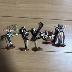 ワンピース チョコエッグ フィギュア サンジ ウソップ ブルック メリー ロビン