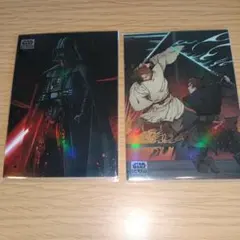スター・ウォーズ ギャラクシー アートカード 2枚セット