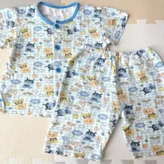 アンパンマン パジャマ 100cm チェック柄 男の子 保育園