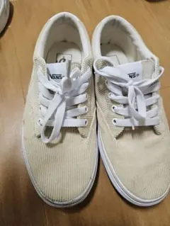 VANS コーデュロイ ベージュ スニーカー