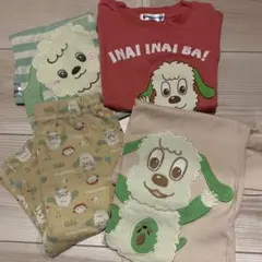 いないいないばあ　わんわん　ぽうぽ4着セット