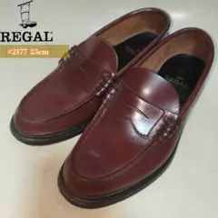 【使用感有り】リーガル　ペニーローファー　2177　25cm　茶