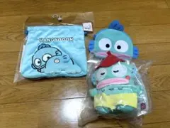 ハンギョドン　マスコット、巾着　グッズ3点まとめ売り