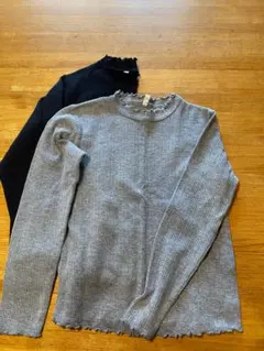 ユニクロ 長袖カットソー 130 女の子 まとめ売り