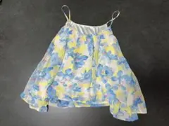 【美品】INGNI花柄 トップス ビスチェ 重ね着、半袖のサムネイル
