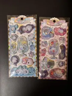 キラキラウォーターinシール　2枚セット