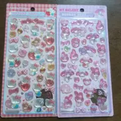 【国内正規品】ボンボンドロップシールサンリオミニ第二弾　キティ　マイメロ