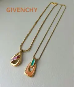 【希少】1970年代 GIVENCHY ヴィンテージ ネックレス 2点