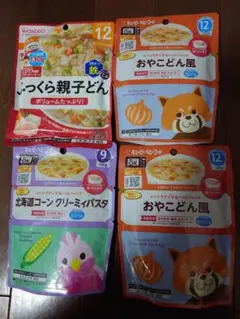 WAKODO　キューピー　 離乳食4点