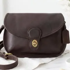 USA OLD COACH ターンロック9954 グラブタンレザーVintage