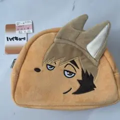 [新品・未使用]ハイキュー　宮侑　ラウンドポーチ　しまむら　ツムキツネ