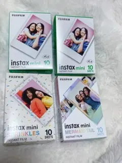 【週末セール】FUJIFILM instax mini フィルム 10枚×4