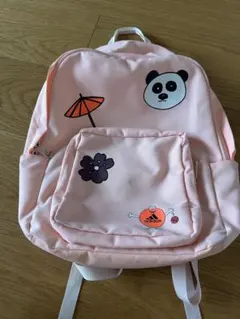 adidas キッズ リュック ピンク　パンダ