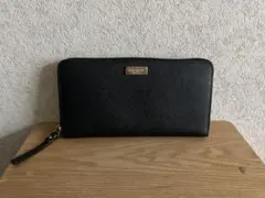 kate spade ブラック 長財布