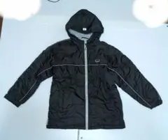 ブラック ナイロンジャケット